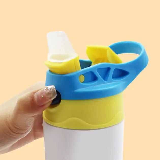 Sublimación de acero inoxidable para niños, vaso en blanco, tazas con logotipo personalizado, vaso recto para niños, espacios en blanco para sublimación 14
