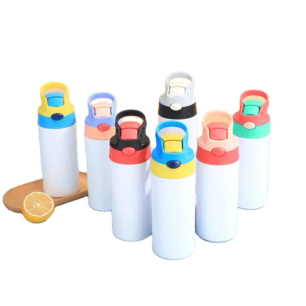 Sublimación de acero inoxidable para niños, vaso en blanco, tazas con logotipo personalizado, vaso recto para niños, espacios en blanco para sublimación 10