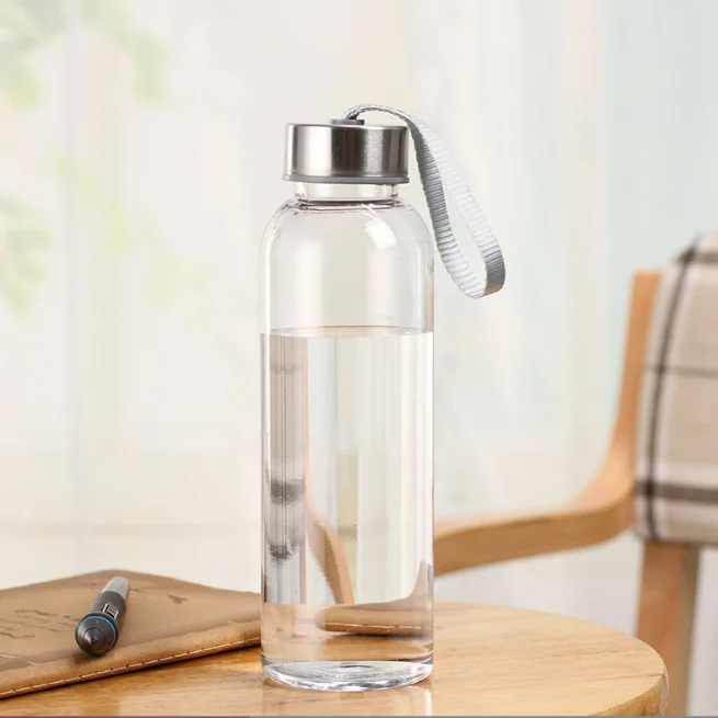 شعار مخصص 300 مل 420 مل 500 مل زجاجات مياه زجاجية فارغة زجاجات مياه الشرب الرياضية زجاجات زجاجية 11