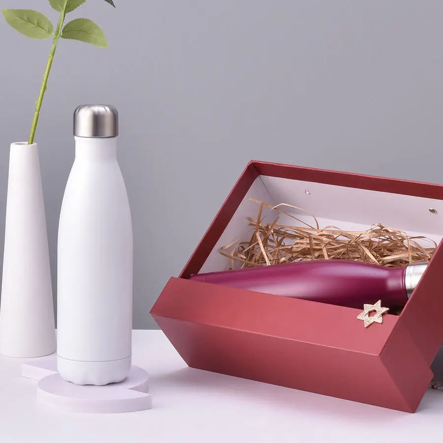 500ml Gradient Stainless Steel Insulated Water Bottle | Stylish Leak-proof Design For Hot And Cold Drinks 14