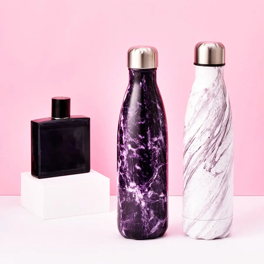 500ml Gradient Stainless Steel Insulated Water Bottle | Stylish Leak-proof Design For Hot And Cold Drinks 11