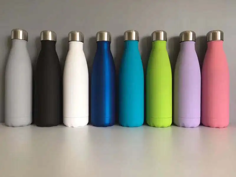 500ml Gradient Stainless Steel Insulated Water Bottle | Stylish Leak-proof Design For Hot And Cold Drinks 8