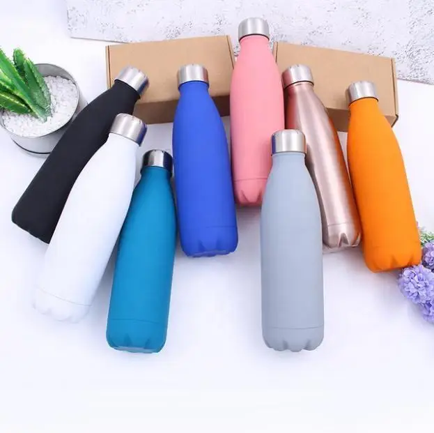 500ml Gradient Stainless Steel Insulated Water Bottle | Stylish Leak-proof Design For Hot And Cold Drinks 7