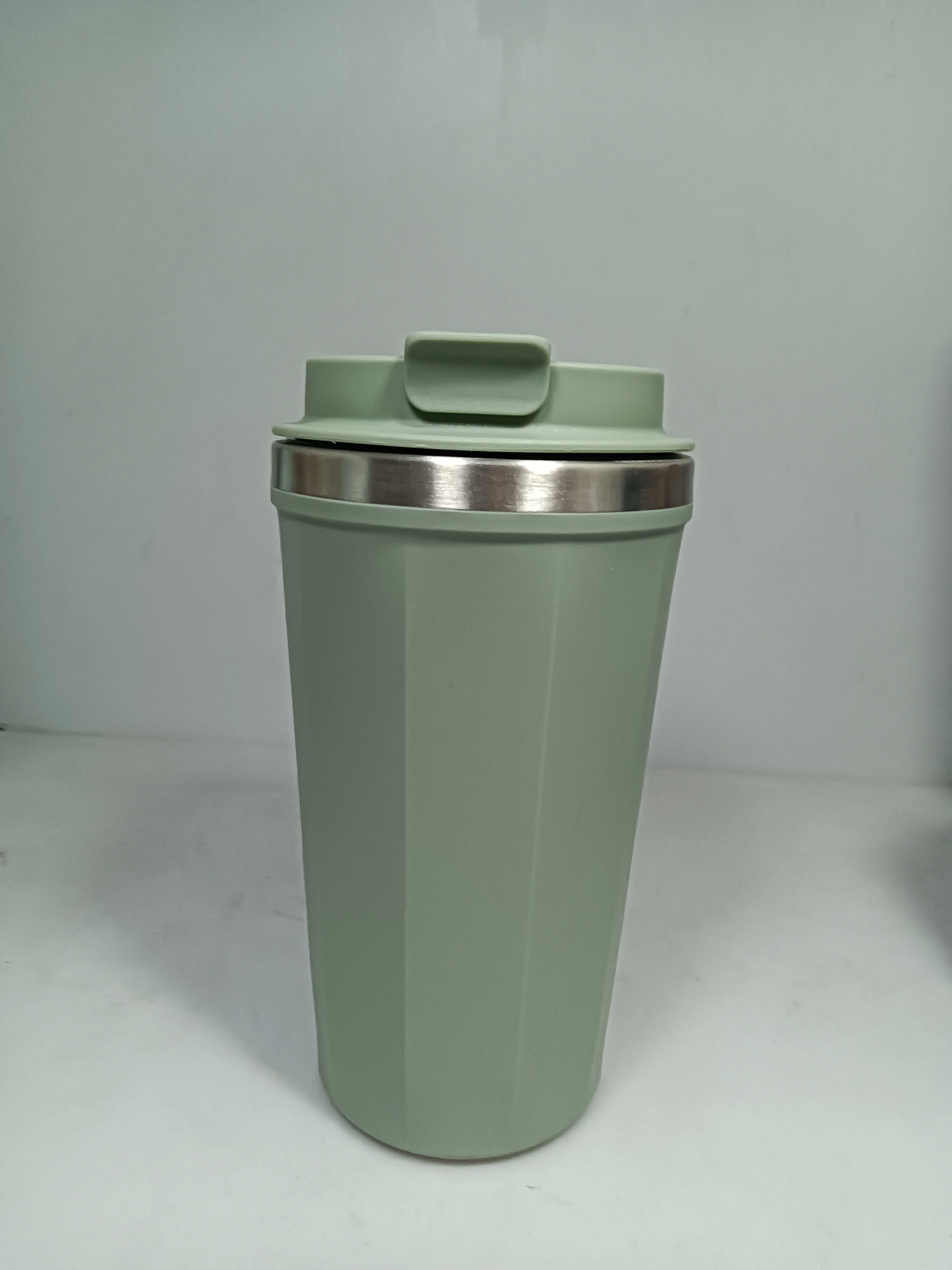 Стакан для кофе с градиентной изоляцией из нержавеющей стали, 400 мл | Герметичная, с двойными стенками, экологически чистая, многоразовая чашка для горячей и холодной воды 13