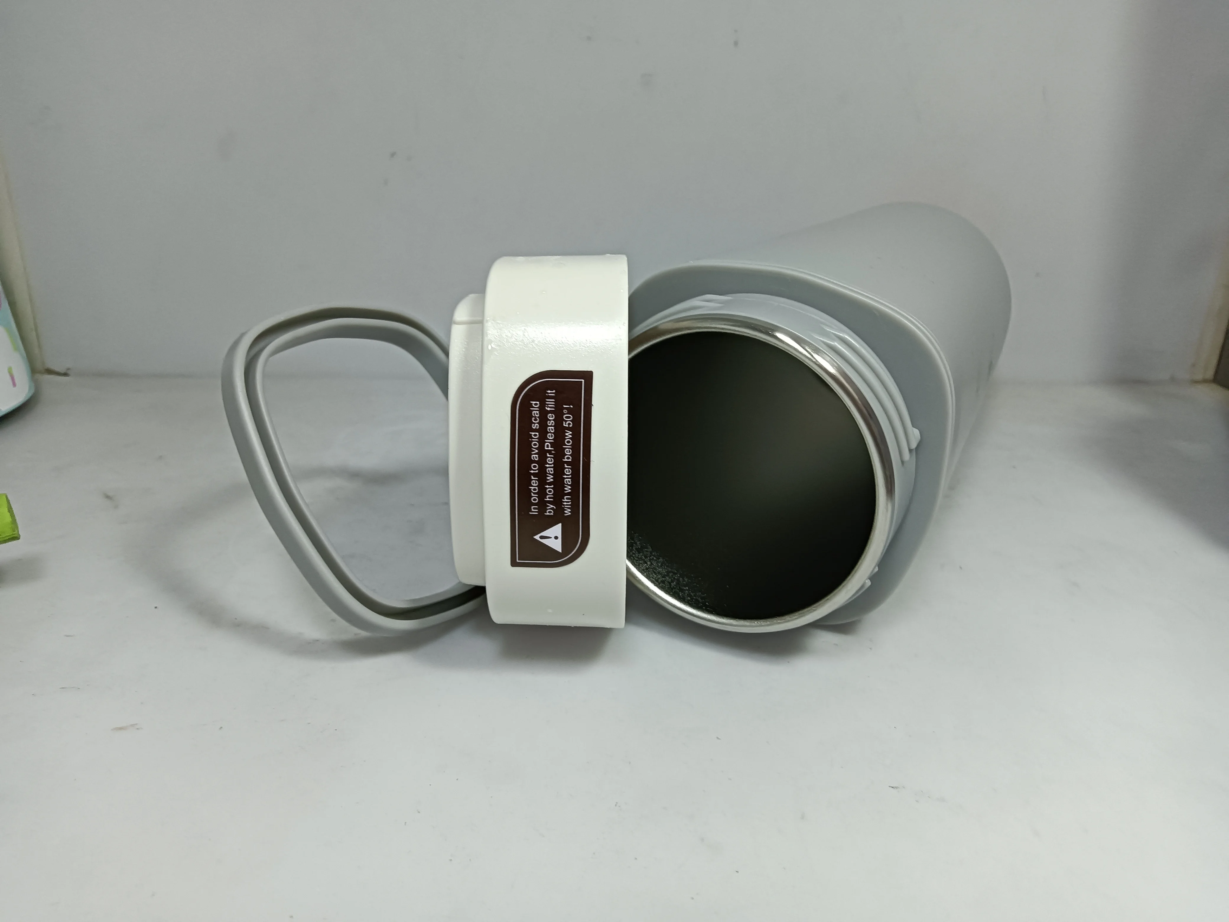 Стакан для кофе с градиентной изоляцией из нержавеющей стали, 400 мл | Герметичная, с двойными стенками, экологически чистая, многоразовая чашка для горячей и холодной воды 12