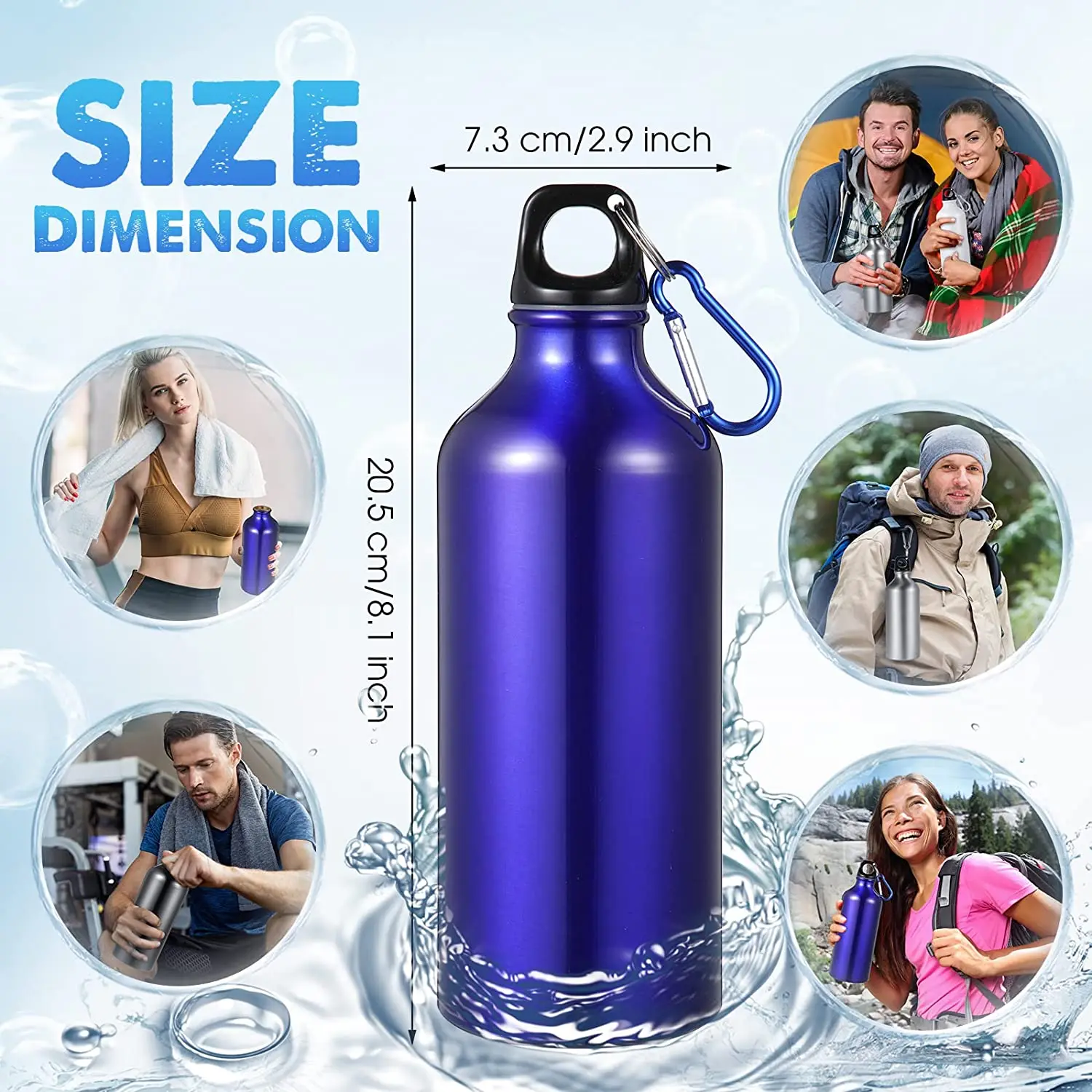 Selection Sports Vacuum Aqua Flask Gym Tumblers Insulated Aquaflask Water Bottle Stainless Steel China Travel Party Adults Camp 16
