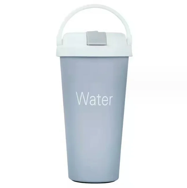 Hot Sale Price Creative Outdoor Casual Casual Car Frosted 304 Stainless Steel European-style Straw Coffee Mug With Flip Button 13