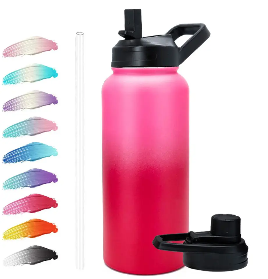 China Selection Water Bottle Sports Vacuum Aqua Flask Travel Stainless Steel Gym Tumblers Insulated Aquaflask Water Bottle 15