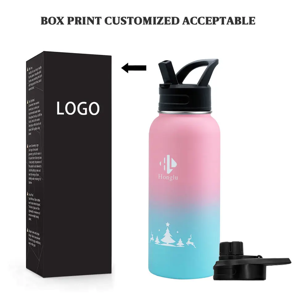 China Selection Water Bottle Sports Vacuum Aqua Flask Travel Stainless Steel Gym Tumblers Insulated Aquaflask Water Bottle 16