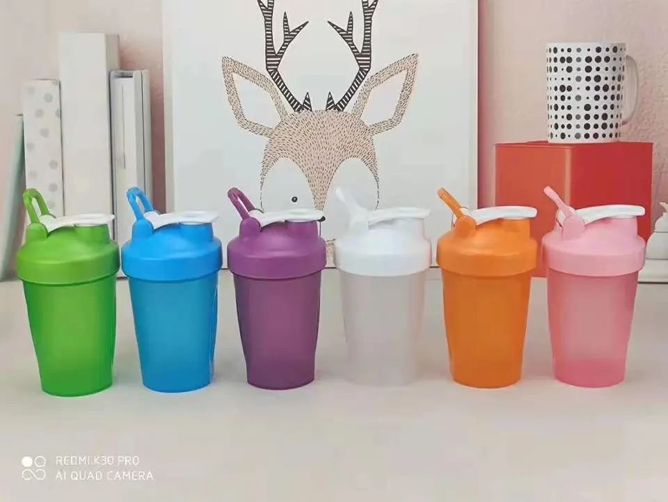 الصين اختيار الجملة شاكر كأس شخصية شعار مخصص البروتين الرياضة كأس البلاستيك زجاجة شاكر 12