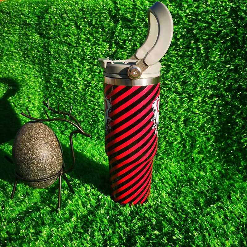 مصنع الجملة في الهواء الطلق التخييم السفر متعدد الألوان الترمس قارورة فنجان القهوة الساخن الحرارية القدح فراغ 13