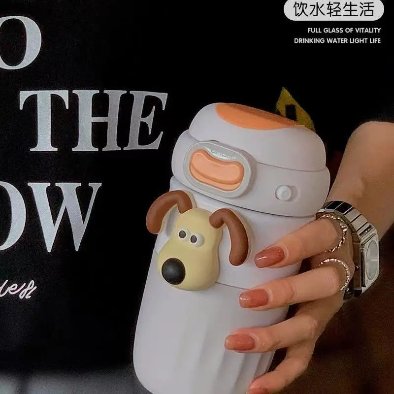 China Selection Ineedu Advertising Promotion Coffee Cup Women's High Value Water Cup 316 Stainless Steel Office Car Small Cup 14