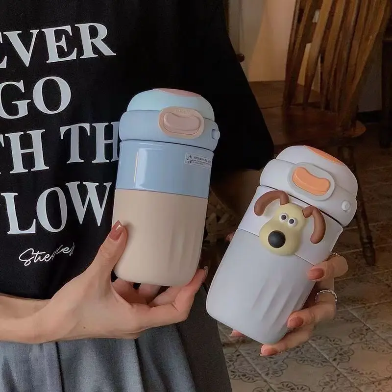 China Selection Ineedu Advertising Promotion Coffee Cup Women's High Value Water Cup 316 Stainless Steel Office Car Small Cup 12