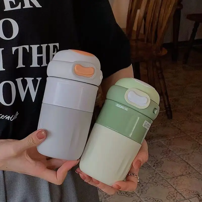 China Selection Ineedu Advertising Promotion Coffee Cup Women's High Value Water Cup 316 Stainless Steel Office Car Small Cup 13