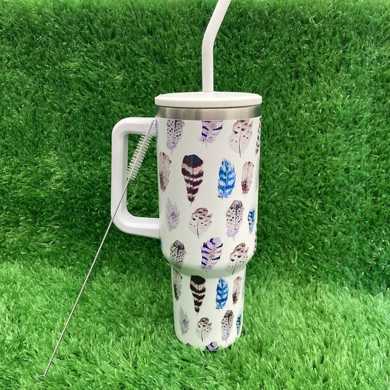 عالية الجودة الفولاذ المقاوم للصدأ بهلوان كأس التخصيص نمط ريشة فراغ معزول بهلوان 13