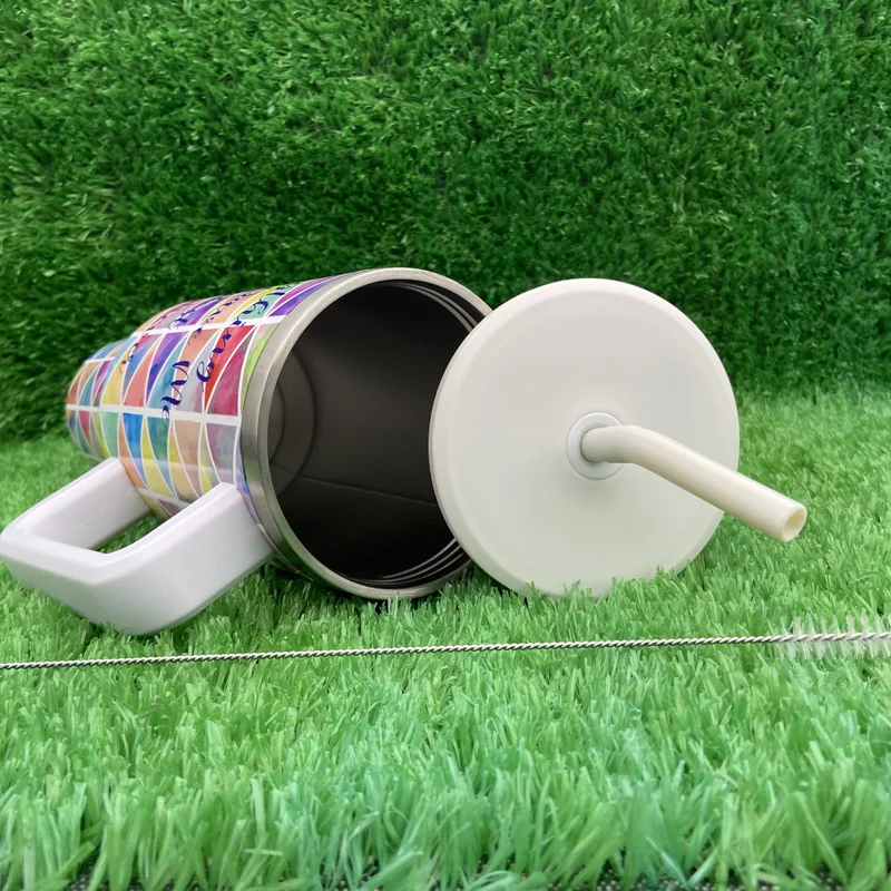 Vaso del nuevo regalo de la mamá del vaso del aislamiento de calor de la sublimación 40oz de la serie del día de la madre del nuevo diseño 18