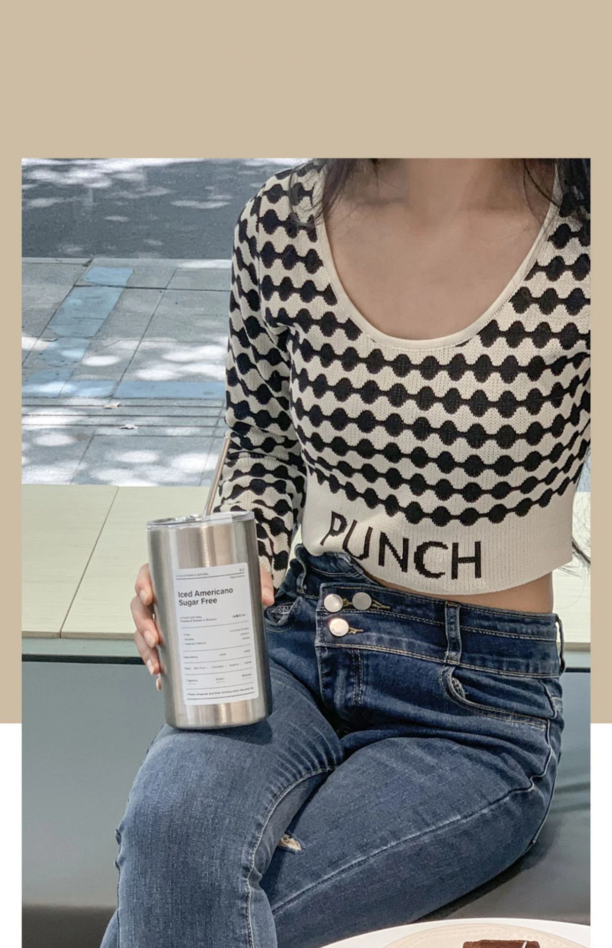 الجملة سعة كبيرة مزدوجة الجدار الفولاذ المقاوم للصدأ كأس المحمولة الفولاذ المقاوم للصدأ فنجان القهوة 11