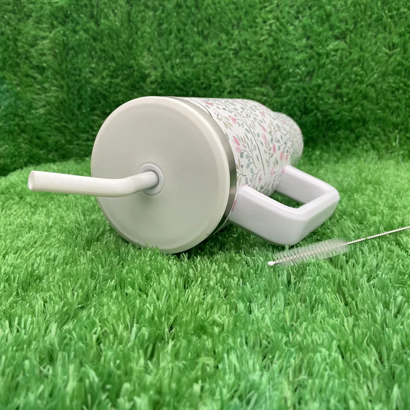 الجملة السائبة البهلوانات الفولاذ المقاوم للصدأ سلسلة زهرة 40oz بهلوان التسامي مع مقبض 14