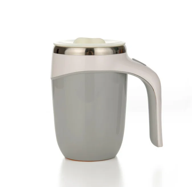 Новое поступление 2023 года, инновационный изолированный стакан из нержавеющей стали с внутренней отделкой из АБС-пластика и внешний стакан, никогда не падающий, с защитой от разлива, волшебная присоска, кофейная кружка 8