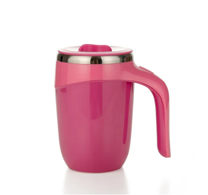 Новое поступление 2023 года, инновационный изолированный стакан из нержавеющей стали с внутренней отделкой из АБС-пластика и внешний стакан, никогда не падающий, с защитой от разлива, волшебная присоска, кофейная кружка 12