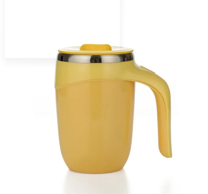 Новое поступление 2023 года, инновационный изолированный стакан из нержавеющей стали с внутренней отделкой из АБС-пластика и внешний стакан, никогда не падающий, с защитой от разлива, волшебная присоска, кофейная кружка 11