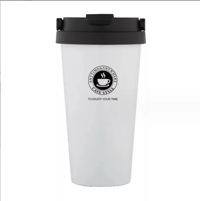 كوب القهوة هدية جدار مزدوج فراغ معزول 304 الفولاذ المقاوم للصدأ رائجة البيع سعر البضائع اليومية المحمولة أكواب مكتب الطرف 10