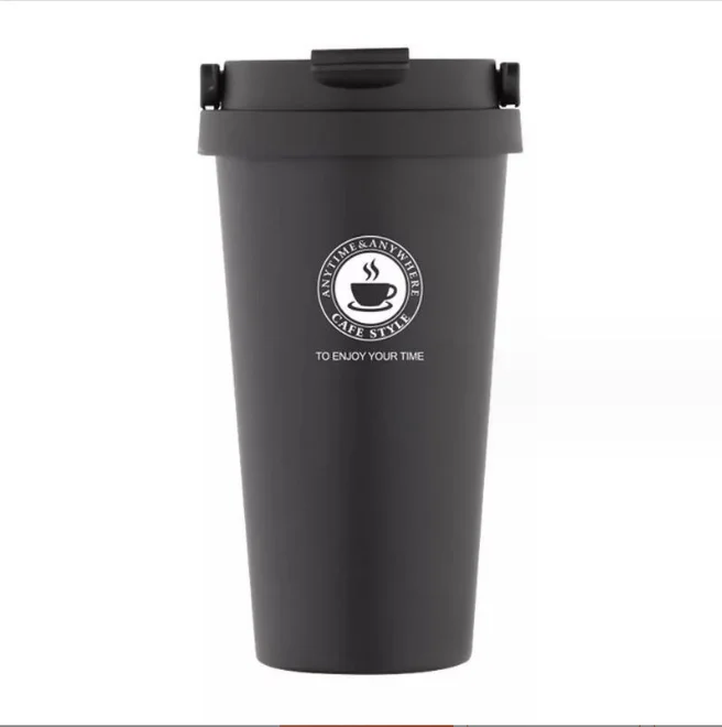 كوب القهوة هدية جدار مزدوج فراغ معزول 304 الفولاذ المقاوم للصدأ رائجة البيع سعر البضائع اليومية المحمولة أكواب مكتب الطرف 8