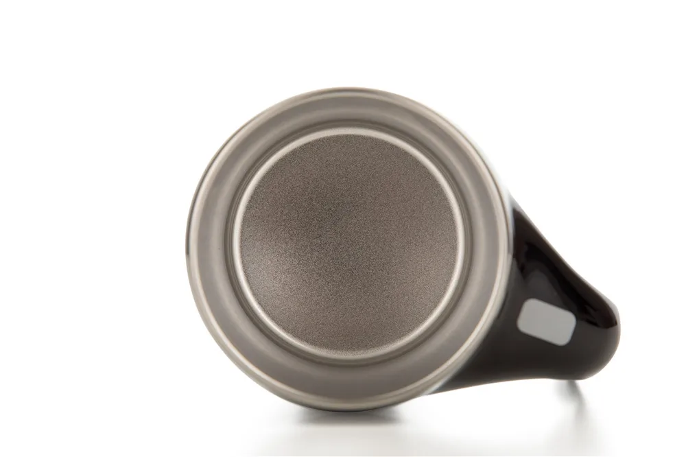 شعار مخصص قابل لإعادة الاستخدام غير قابل للانسكاب وغير قابل للسقوط كوب شفط من الفولاذ المقاوم للصدأ كوب قهوة للسفر بمقبض 14