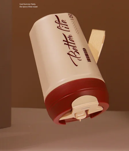 الجملة الجديدة تصميم فريد من نوعه الفولاذ المقاوم للصدأ جدار مزدوج فراغ القهوة بهلوان مع غطاء والقش 11