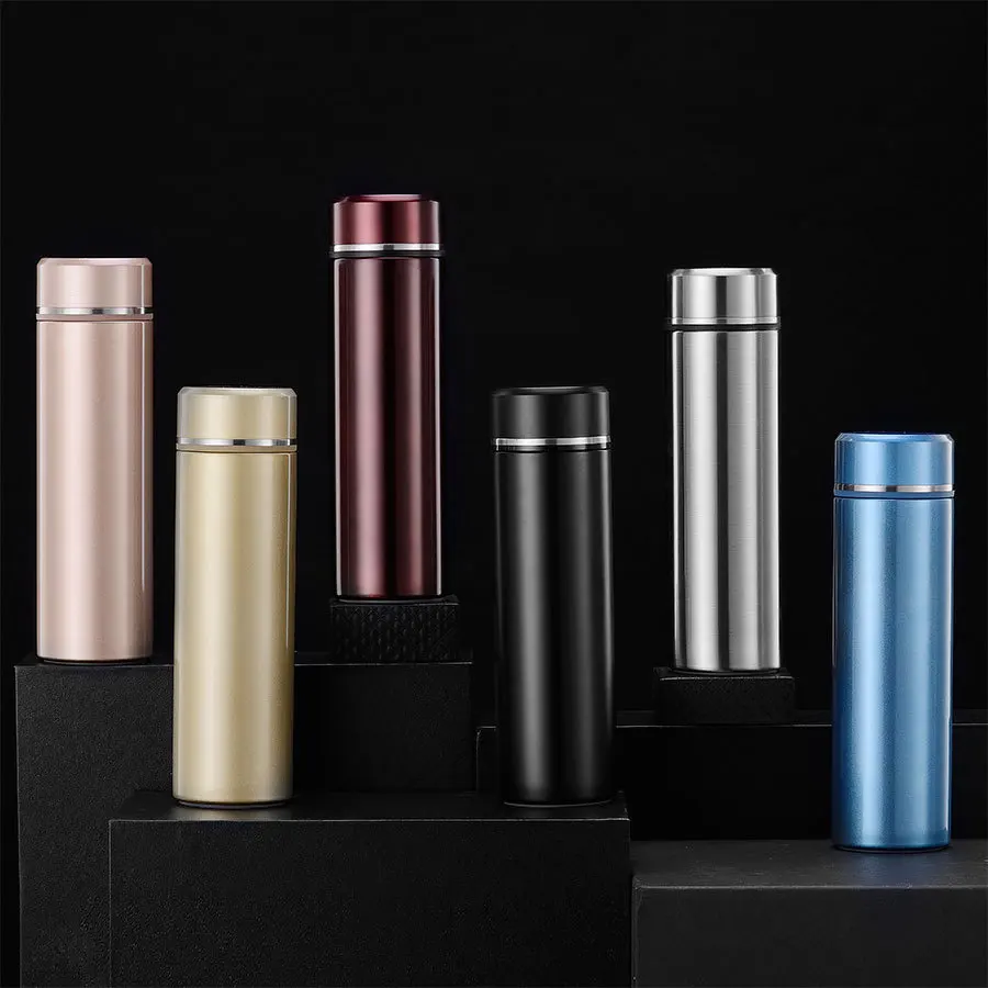 2023 New Design Double Wall Stainless Steel Vacuum Insulated Thermos Tumbler With Led Temperature Display 10