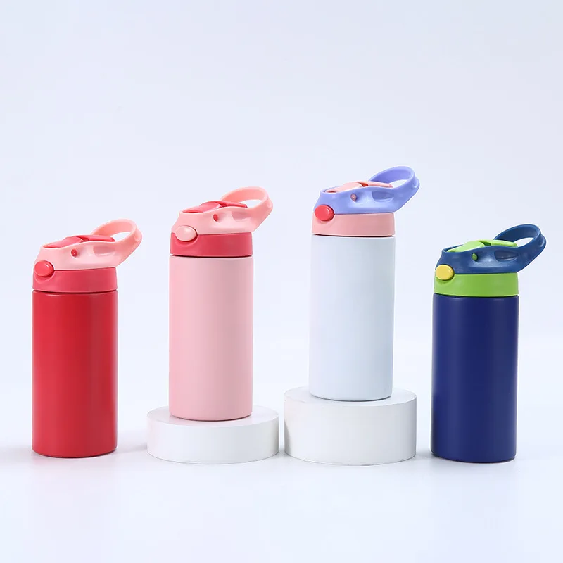 2023 بالجملة فريدة من نوعها نحيلة منقوشة الشركة المصنعة بأسعار تنافسية فراغ معزول بهلوان القهوة مع القش والغطاء 10