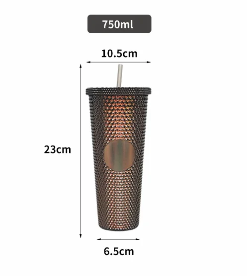 2023 Technology China New Design Wholesale Colorful 20 Oz Double Wall Clear Plastic Tumbler With Lid And Straw In Box 11