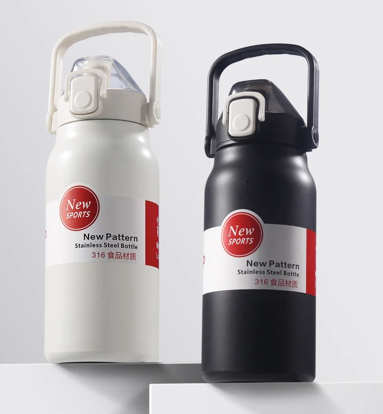 2023 تصميم جديد مزدوج الجدار مكنسة من الفولاذ المقاوم للصدأ ترمس معزول بهلوان مع سيبي وقش 12