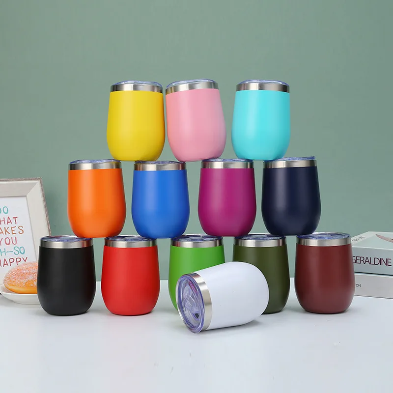 12oz 16oz Double Wall Stainless Steel Vacuum Insulated Metal Wholesale Bulk Custom Wine White Box Classic 304 13