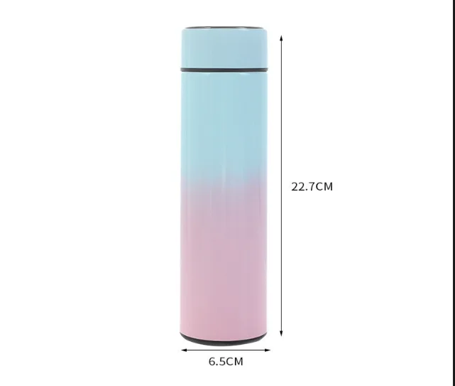 2023 New Design Double Wall Stainless Steel Vacuum Insulated Thermos Kids Tumbler With Led Temperature Display 13