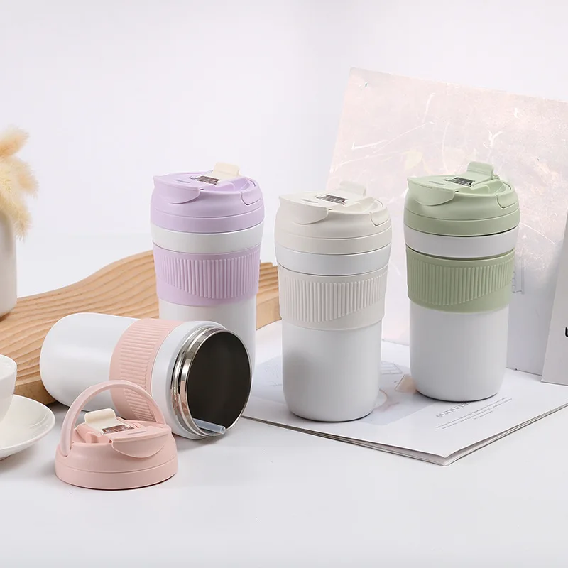 Double Wall Vacuum Coffee Tumbler With Lid Hot Pink 20 Oz Unique Stainless Steel 2023 New White Box Classic 300pcs 10