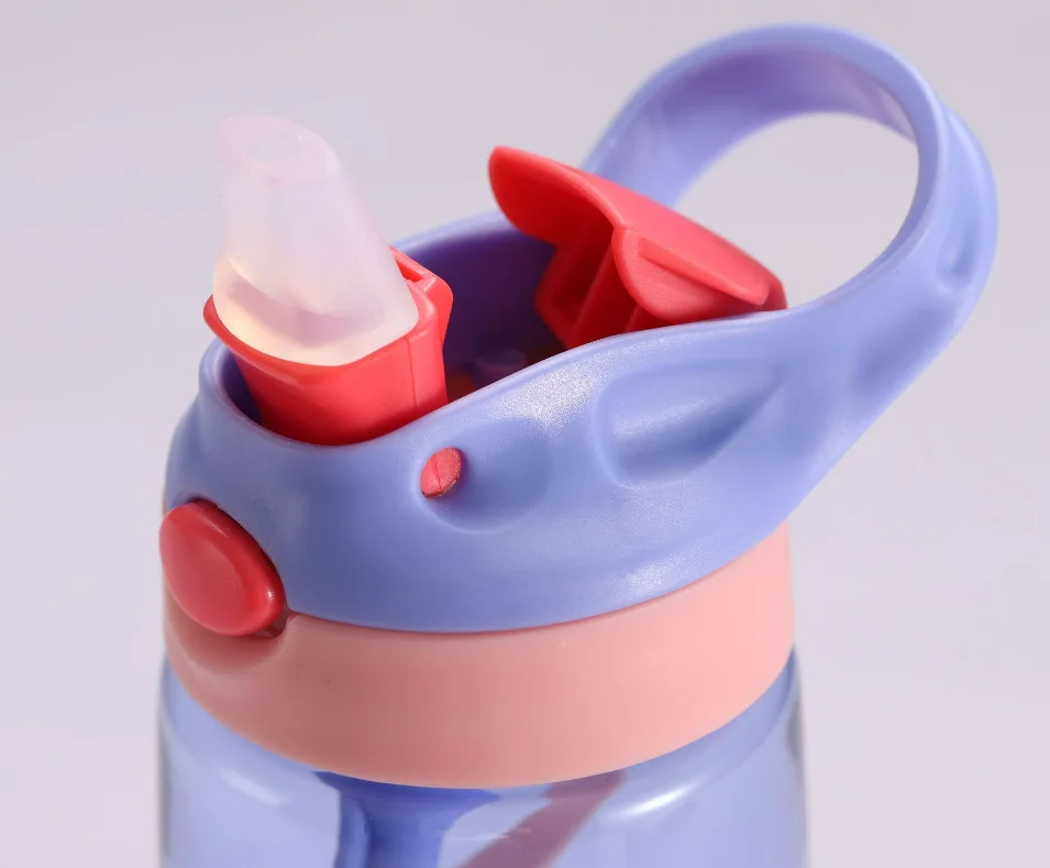 رياضة زجاجة ماء بلاستيكية الصين الساخن بالجملة شعار مخصص دراجة الأطفال للأطفال السفر في الهواء الطلق الحديثة Botella البلاستيك 12