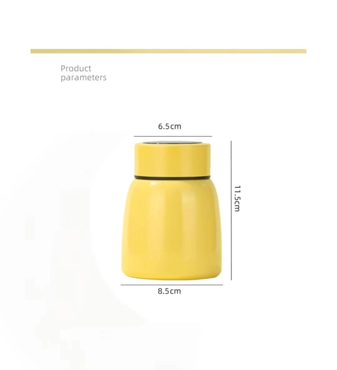 Botella de agua inteligente con pantalla Led de temperatura, termo portátil de acero inoxidable, Mini aspiradora bonita, 1 Uds. 11