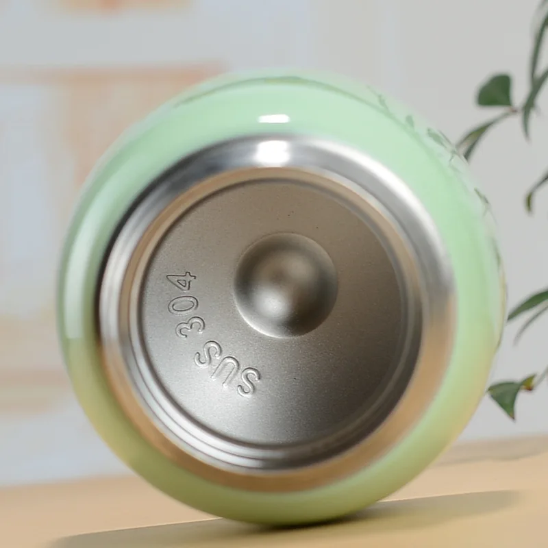 Botella de agua inteligente con pantalla Led de temperatura, termo portátil de acero inoxidable, Mini aspiradora bonita, 1 Uds. 9