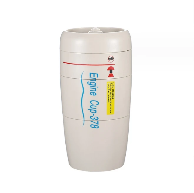 2023 جديد وصول الابتكار معزول الفولاذ المقاوم للصدأ الداخلية Abs الخارجي مكافحة تسرب ماجيك شفط المحرك اثارة كوب القهوة القدح 7