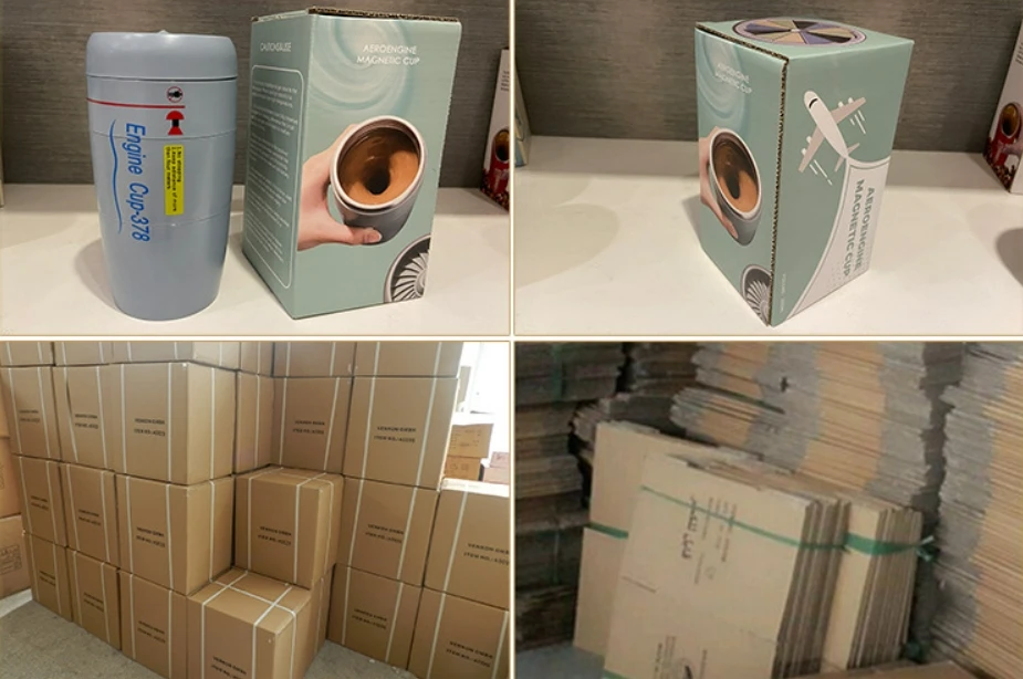 2023 جديد وصول الابتكار معزول الفولاذ المقاوم للصدأ الداخلية Abs الخارجي مكافحة تسرب ماجيك شفط المحرك اثارة كوب القهوة القدح 13