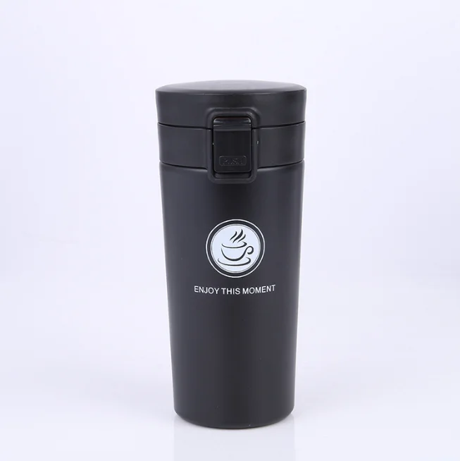 Tecnología China Proveedor de café al por mayor Taza de café creativa de viaje de acero inoxidable con aislamiento al vacío de doble pared para bebidas calientes 9