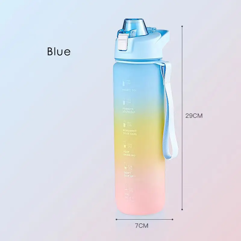 زجاجة مياه تريتان نالجين خالية من مادة Bpa واسعة الفم زجاجة رياضية مخيم كلاسيكي بمقبض صيني للتخييم للأطفال 32 أونصة 16