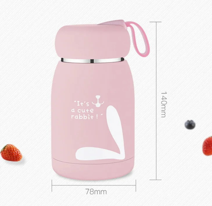 China Wholesale Price Customize Logo Personalised Cute Little Vaccum Insulated Stainless Steel Water Bottle For Children 12