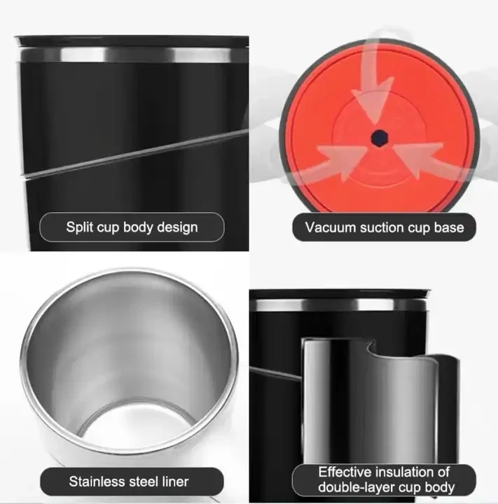 Mini vaso aislado de acero inoxidable recto de sublimación a granel al por mayor de 40 oz y 20 oz con tapa y asa 8