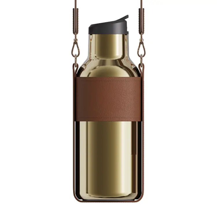 الصين اختيار فاخر أنيق تسمية خاصة زجاجة ماء الترمس تصنيع منخفضة موك 9