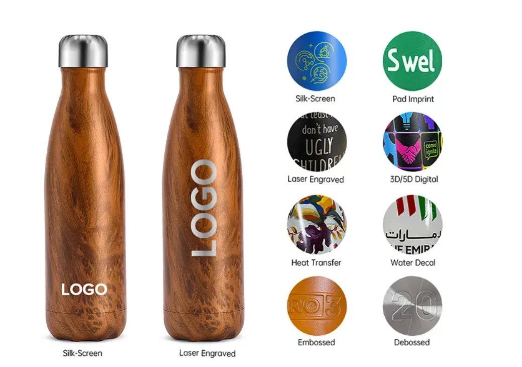 Garrafa de água esportiva de aço inoxidável com isolamento a vácuo de parede dupla personalizada China Selection Bpa Free2 19