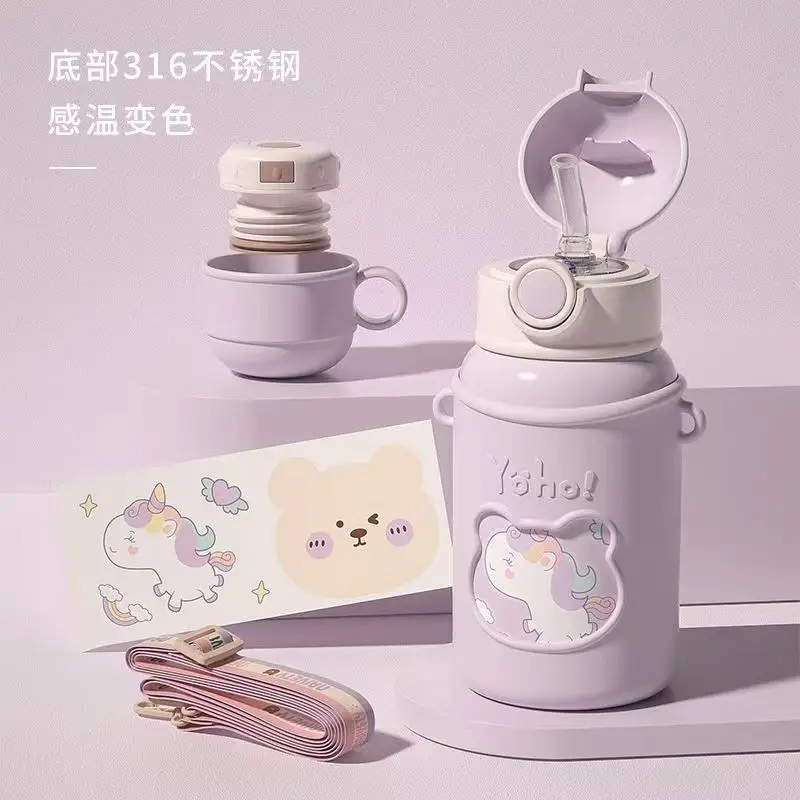 الصين اختيار شعار مخصص جدار مزدوج المصنع مباشرة بهلوان فراغ الجملة المحمولة أكواب الفولاذ المقاوم للصدأ معزول 12