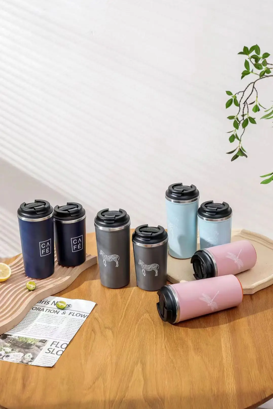 ترويج بيع 32oz Odm غطاء واسع الفم زجاجة ماء الترمس جدار مزدوج واسع الفم معزول زجاجات مياه الفولاذ المقاوم للصدأ 22