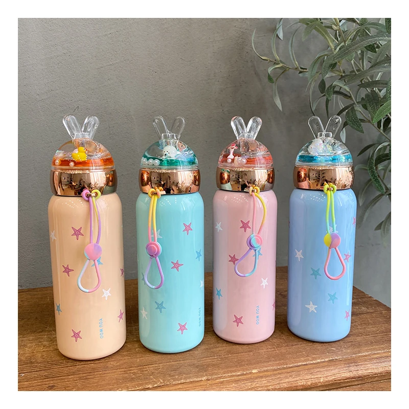 Customized 304 Stainless Steel Thermos Bottle Portable Double Wall Sealed Vacuum Flasks Led Digital Display Smart Water Bottle 11